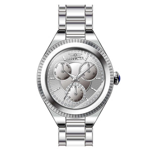 RELOJ  PARA MUJER INVICTA ANGEL 28347 - BLANCO, PLATA