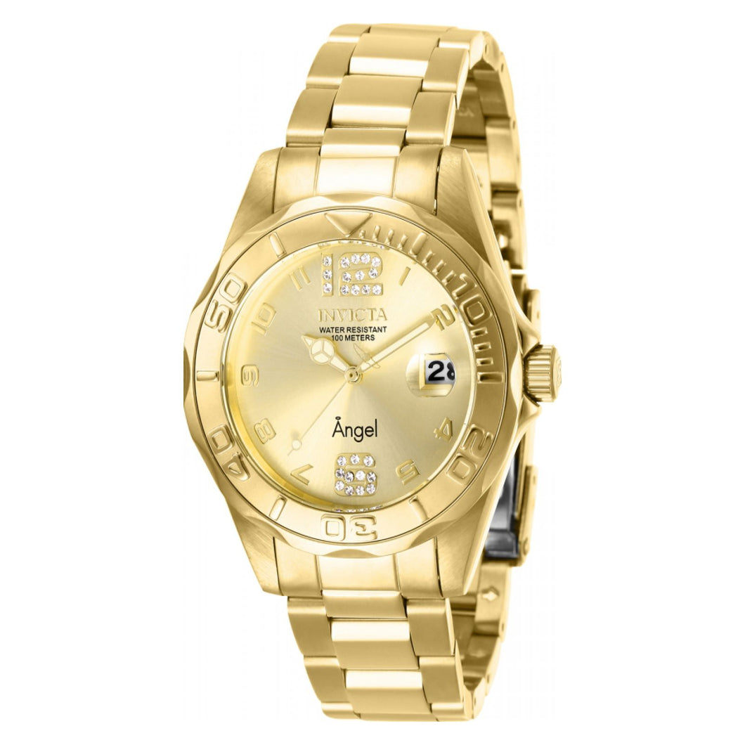 RELOJ  PARA MUJER INVICTA ANGEL 28680 - DORADO