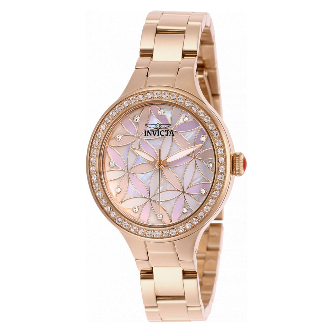 RELOJ  PARA MUJER INVICTA WILDFLOWER 28824 - ORO ROSA