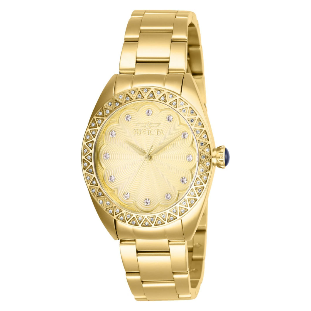 RELOJ  PARA MUJER INVICTA WILDFLOWER 28826 - DORADO