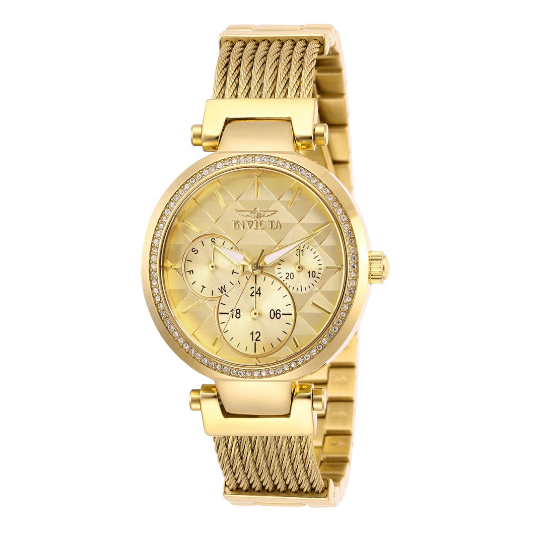 RELOJ  PARA MUJER INVICTA ANGEL 28918 - ORO