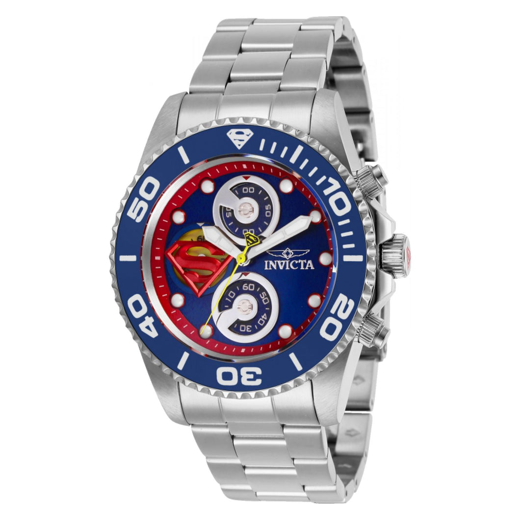 RELOJ SUPERMAN PARA HOMBRE INVICTA DC COMICS 29062 - ACERO