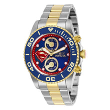 Cargar imagen en el visor de la galería, RELOJ SUPERMAN PARA HOMBRE INVICTA DC COMICS 29063 - ACERO, ORO