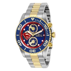 RELOJ SUPERMAN PARA HOMBRE INVICTA DC COMICS 29063 - ACERO, ORO