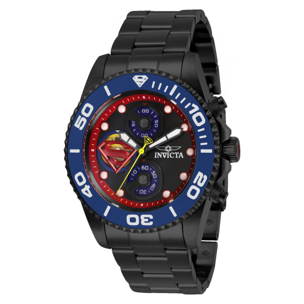 RELOJ SUPERMAN PARA HOMBRE INVICTA DC COMICS 29065 - NEGRO