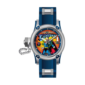 RELOJ SUPERMAN PARA HOMBRE INVICTA DC COMICS 29348 - AZUL ACERO