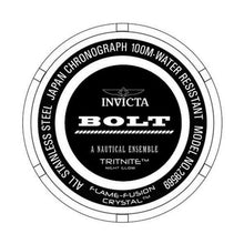 Cargar imagen en el visor de la galería, RELOJ  PARA HOMBRE INVICTA BOLT 29569 - ACERO NEGRO