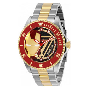 RELOJ IRONMAN PARA HOMBRE INVICTA MARVEL 29679 - ACERO, ORO