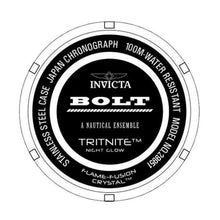 Cargar imagen en el visor de la galería, RELOJ DEPORTIVO PARA HOMBRE INVICTA BOLT 29951 - NEGRO