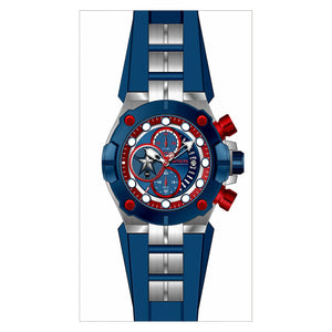 RELOJ CAPITÁN AMÉRICA PARA HOMBRE INVICTA MARVEL 30313 - AZUL