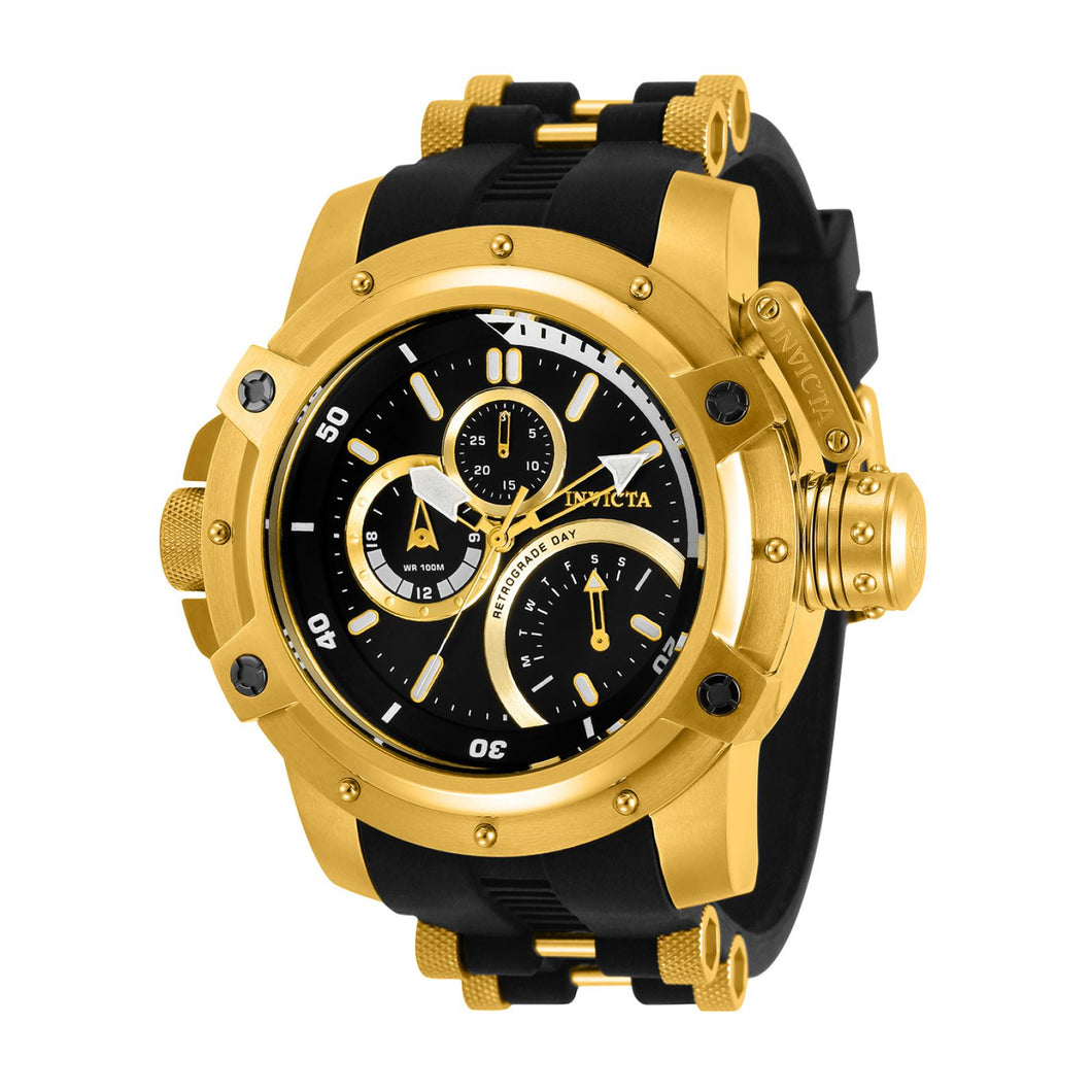 RELOJ DEPORTIVO PARA HOMBRE INVICTA COALITION FORCES 303IN - NEGRO, BLANCO, ORO