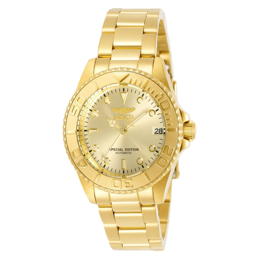 RELOJ  PARA MUJER INVICTA PRO DIVER 30608 - ORO