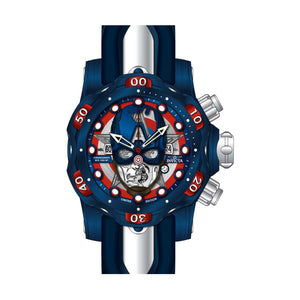 RELOJ CAPITÁN AMÉRICA PARA HOMBRE INVICTA MARVEL 30628 - ACERO AZUL