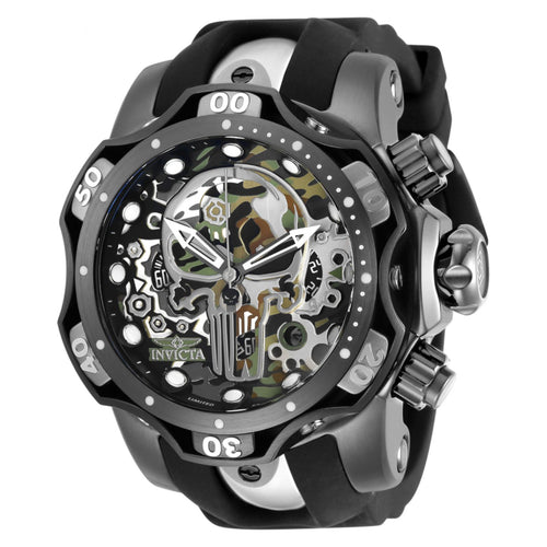 RELOJ PUNISHER PARA HOMBRE TECHNOMARINE MARVEL 30630 - NEGRO, ACERO