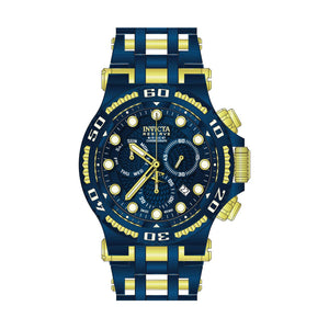 RELOJ  PARA HOMBRE INVICTA SPEEDWAY 30658 - DORADO, AZUL OSCURO