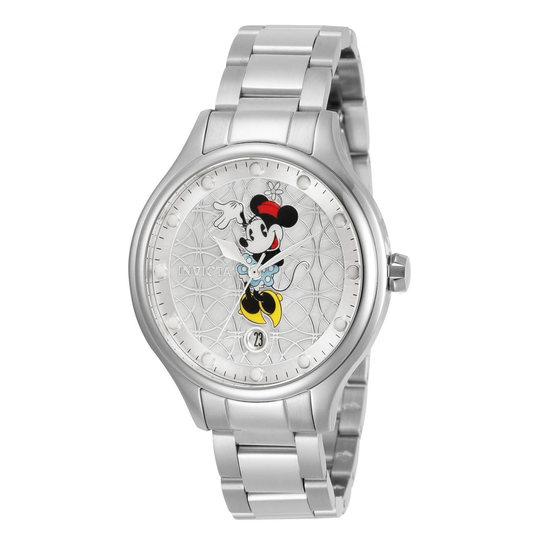 RELOJ MINNIE RATÓN PARA MUJER INVICTA DISNEY LIMITED EDITION 30686 - PLATEADO