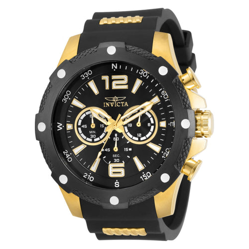 RELOJ DEPORTIVO PARA HOMBRE INVICTA I-FORCE 30769 - NEGRO, DORADO