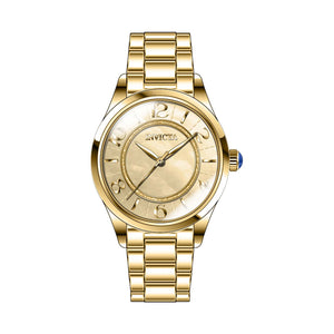 RELOJ  PARA MUJER INVICTA ANGEL 311GE - CHAMPÁN