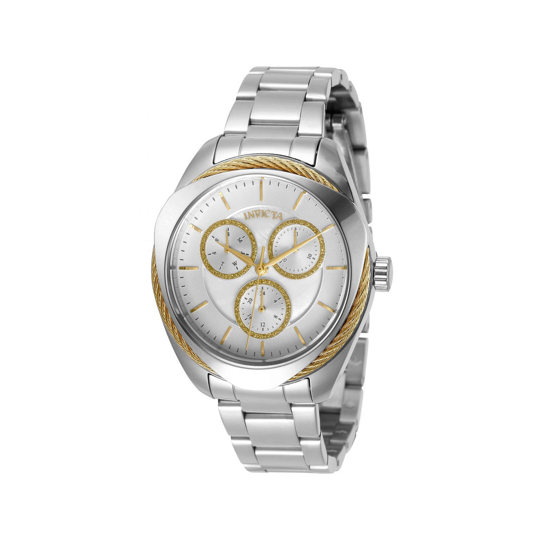 RELOJ  PARA MUJER INVICTA BOLT 31222 - BLANCO, PLATA