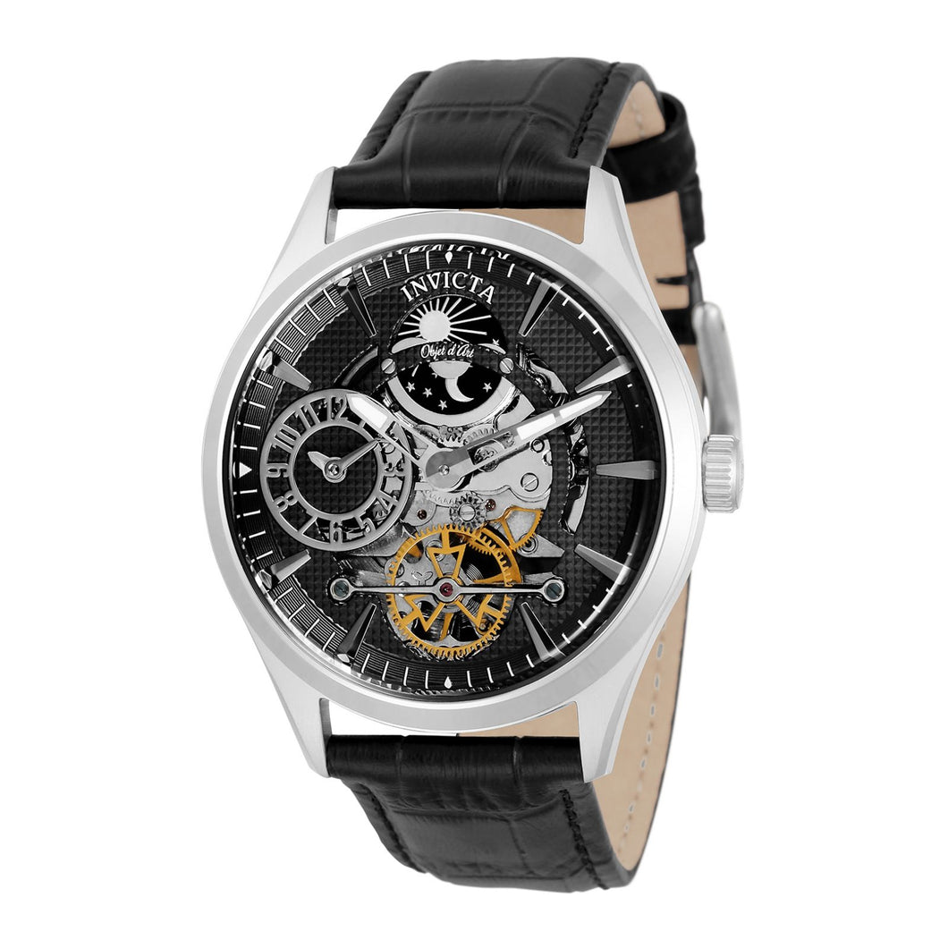 RELOJ CLÁSICO PARA HOMBRE INVICTA OBJET D ART 30440 - NEGRO