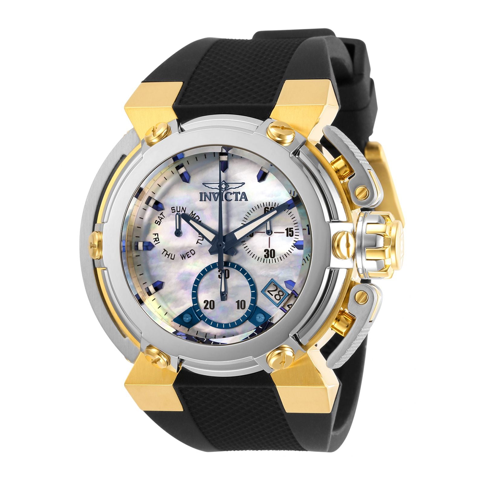 RELOJ DEPORTIVO PARA HOMBRE INVICTA COALITION FORCES 31686 - AZUL, PLATINO