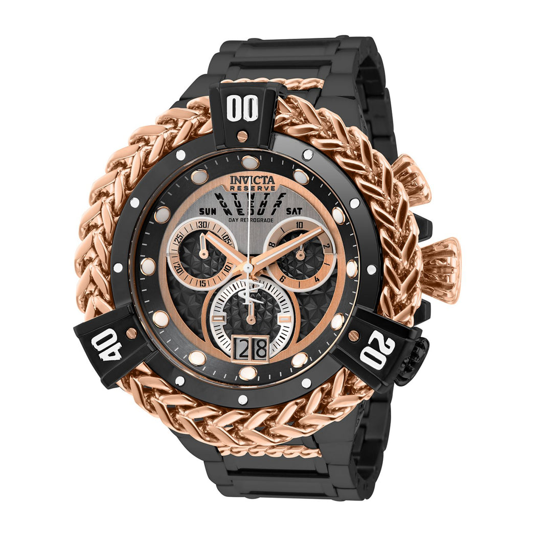 RELOJ  PARA HOMBRE INVICTA RESERVE 31781 - ORO ROSA, NEGRO