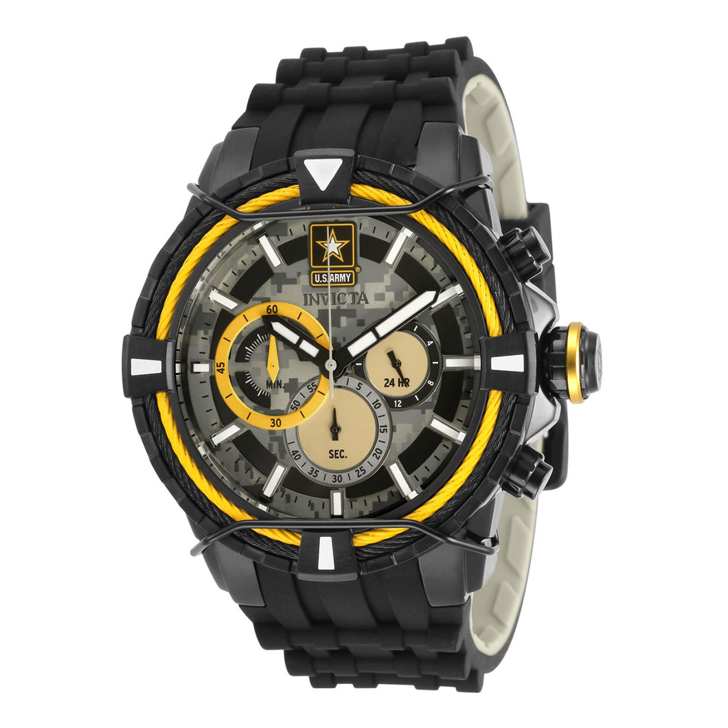 RELOJ DEPORTIVO PARA HOMBRE INVICTA U.S. ARMY 31848 - NEGRO