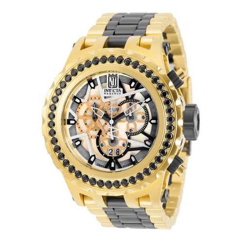 RELOJ  PARA HOMBRE INVICTA JASON TAYLOR 32117 - NEGRO, BLANCO, ROSA ORO, ANTIGUO PLATA