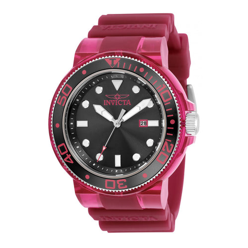 RELOJ DEPORTIVO PARA HOMBRE INVICTA PRO DIVER 32329 - TRANSPARENTE, BORGOÑA