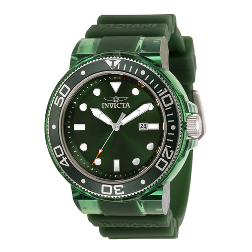 RELOJ DEPORTIVO PARA HOMBRE INVICTA PRO DIVER 32332 - VERDE, TRANSPARENTE