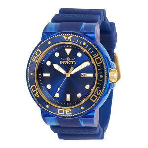 RELOJ DEPORTIVO PARA HOMBRE INVICTA PRO DIVER 32336 - AZUL, TRANSPARENTE