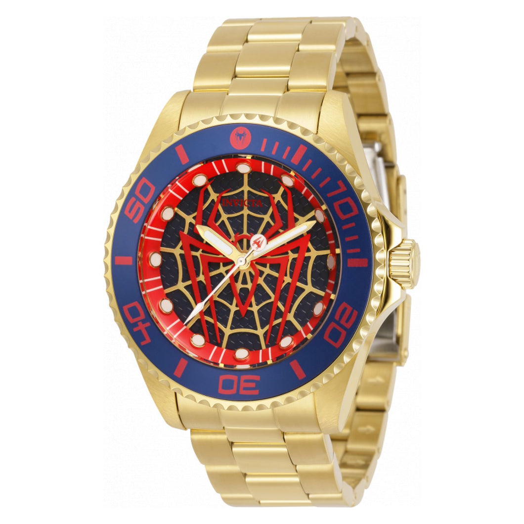 RELOJ HOMBRE ARAÑA PARA HOMBRE INVICTA MARVEL 32379 - ORO