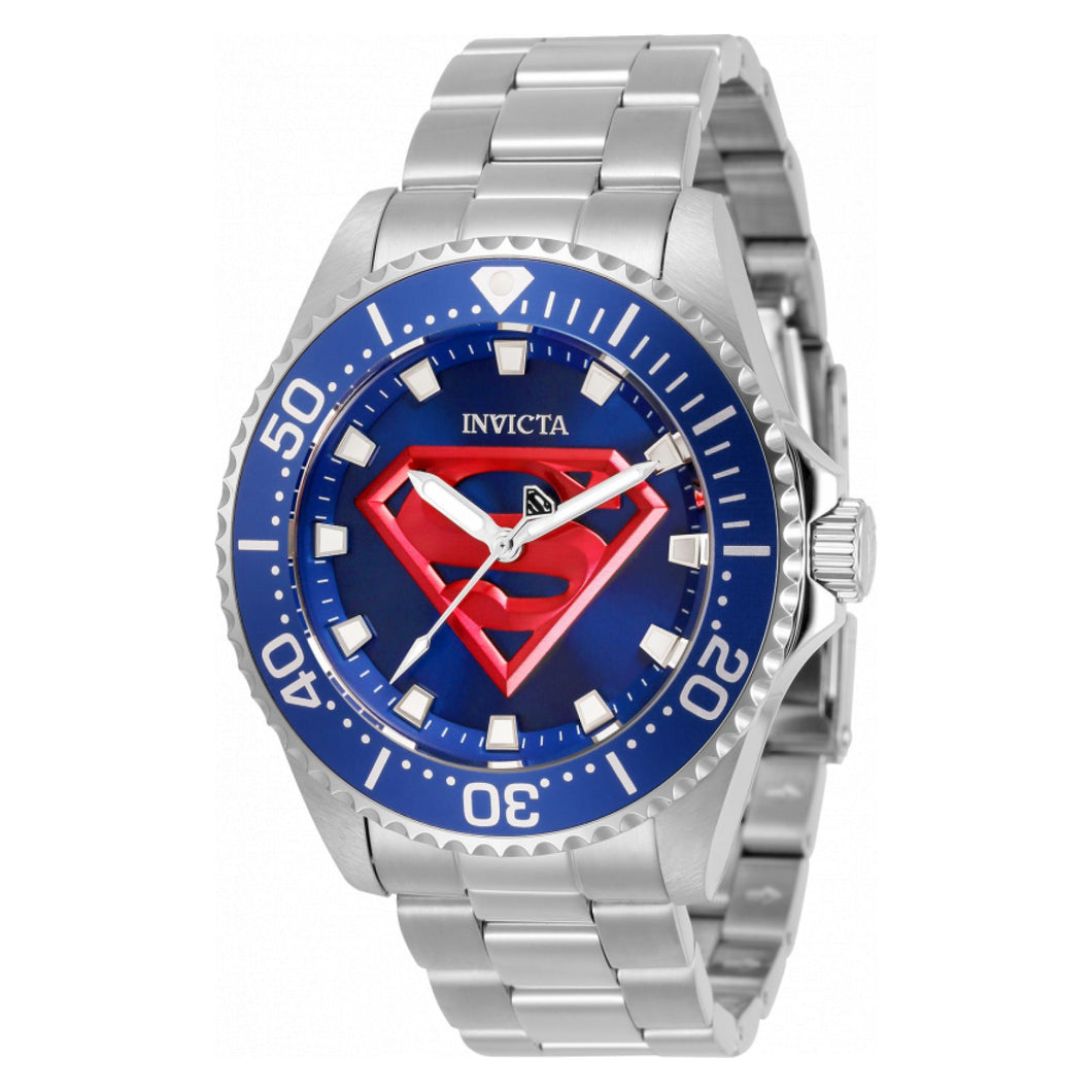 RELOJ SUPERMAN PARA HOMBRE INVICTA DC COMICS 32380 - ACERO