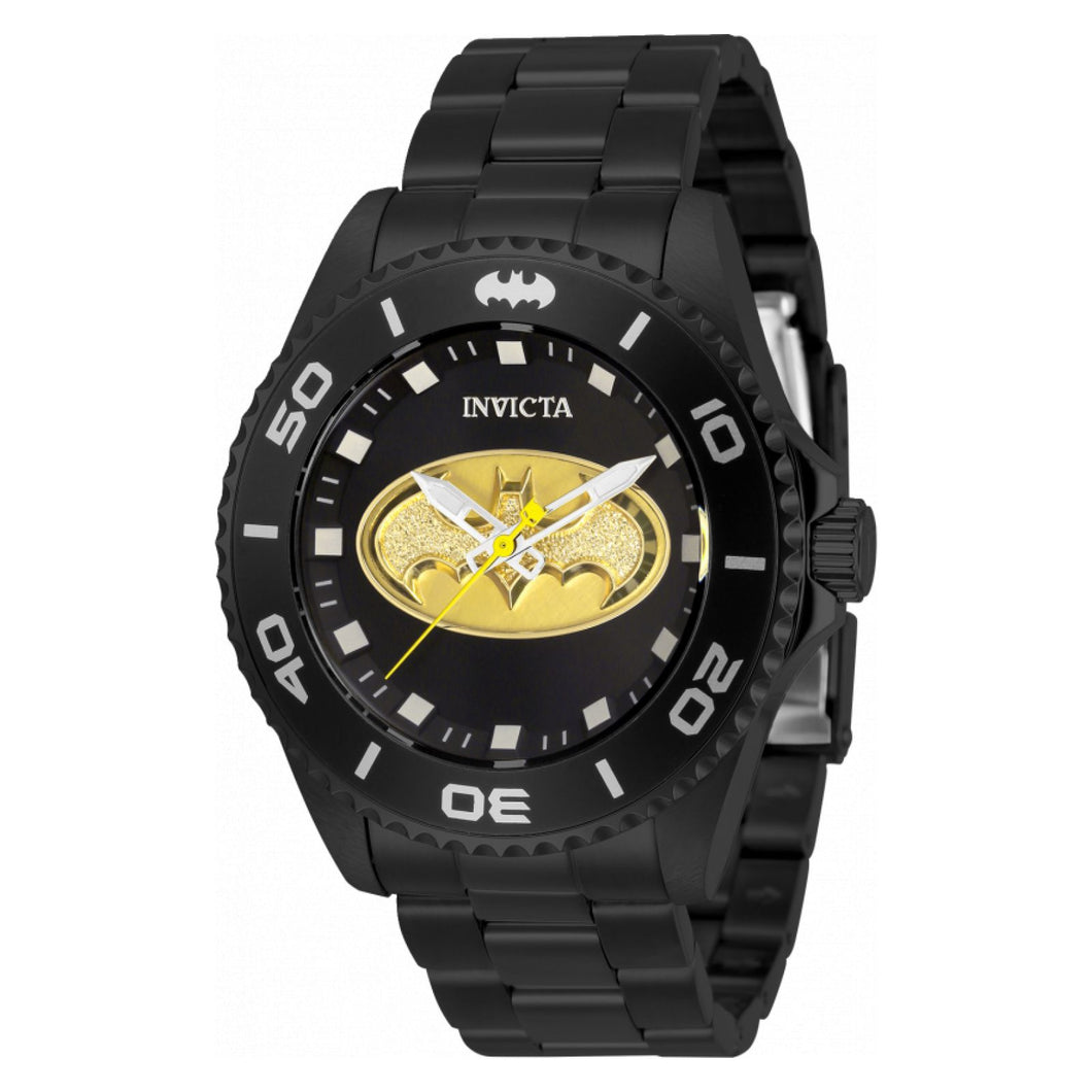 RELOJ BATMAN PARA HOMBRE INVICTA DC COMICS 32382 - NEGRO