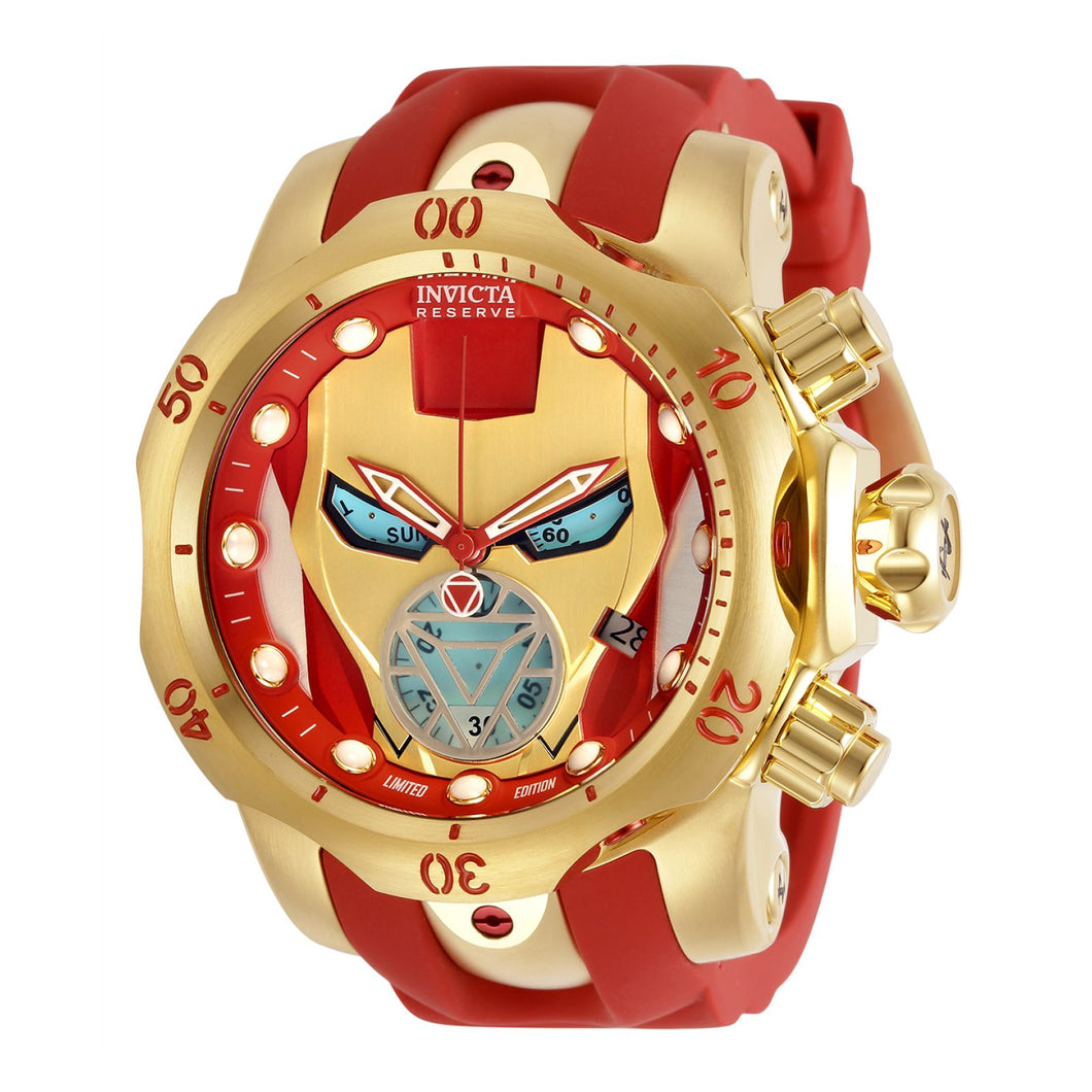 RELOJ HOMBRE DE ACERO PARA HOMBRE INVICTA MARVEL 32424 - DORADO