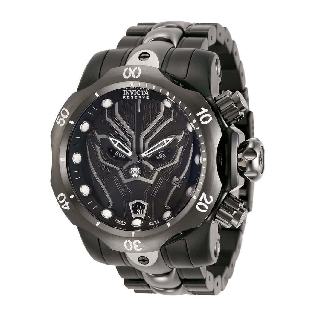 RELOJ PANTERA NEGRA PARA HOMBRE INVICTA MARVEL 32451 - NEGRO, TITANIO