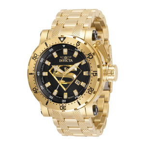 RELOJ SUPERMAN PARA HOMBRE INVICTA DC COMICS 32497 - NEGRO, ORO