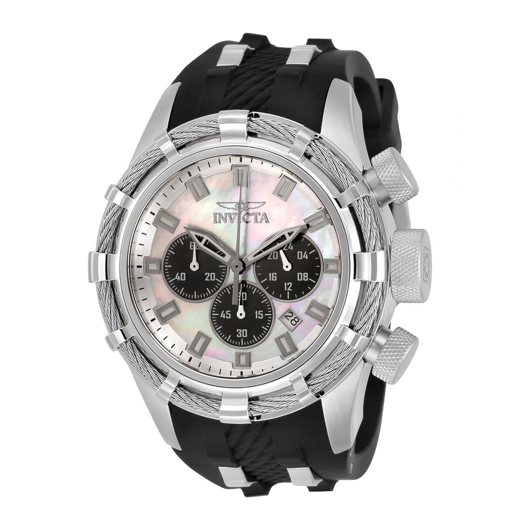 RELOJ DEPORTIVO PARA HOMBRE INVICTA BOLT 32961 - BLANCO, PLATA, NEGRO