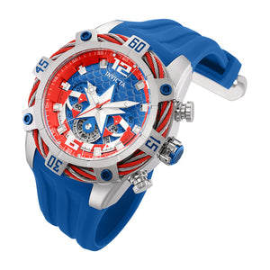 RELOJ CAPITÁN AMÉRICA PARA HOMBRE INVICTA MARVEL 33162 - AZUL