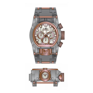 RELOJ DEPORTIVO PARA HOMBRE INVICTA BOLT 33206 - BLANCO, ROSA ORO