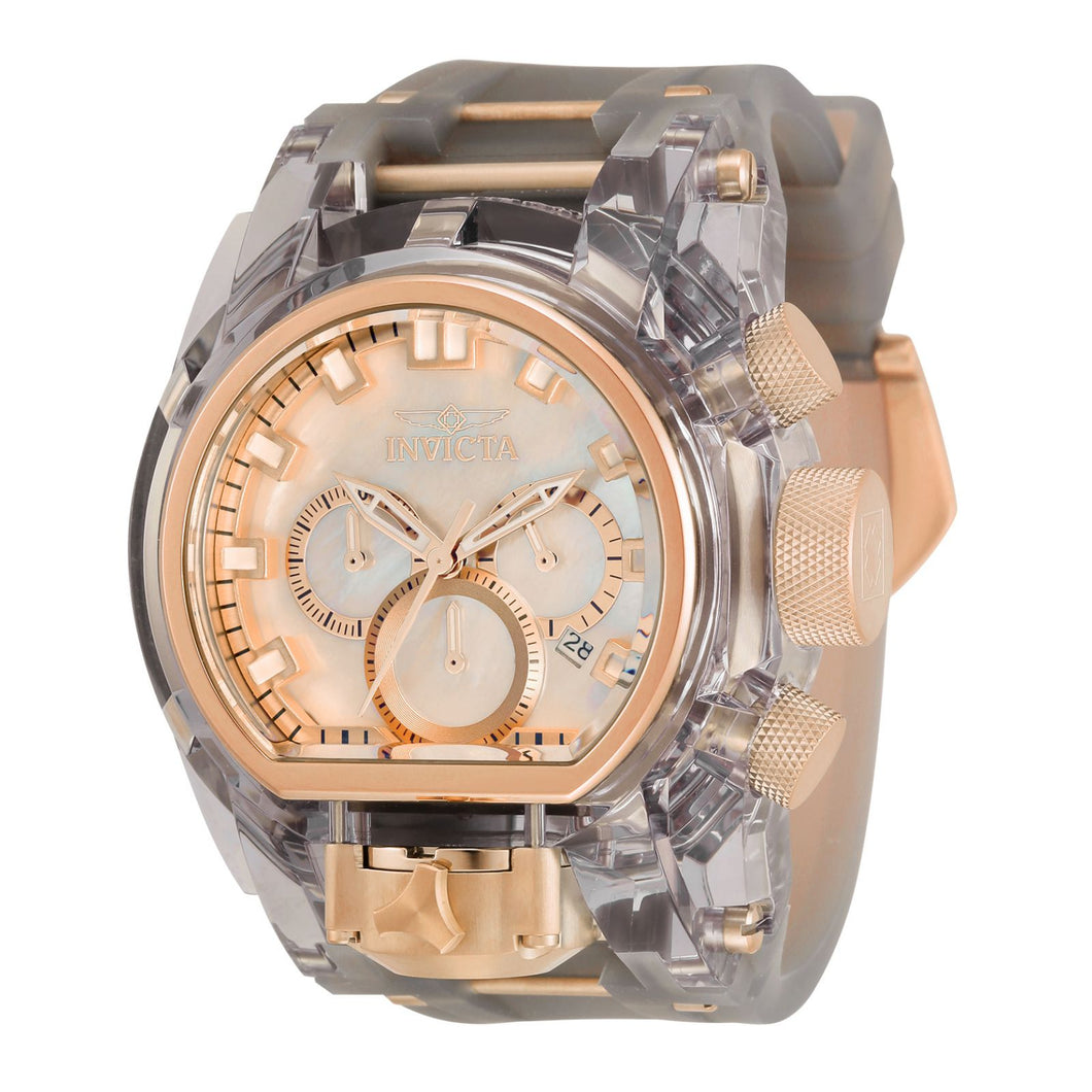 RELOJ DEPORTIVO PARA HOMBRE INVICTA BOLT 33206 - BLANCO, ROSA ORO