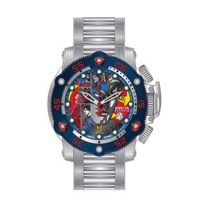 RELOJ SUPERMAN PARA HOMBRE INVICTA DC COMICS 33230 - NEGRO, AZUL, ROJO, AMARILLO, BRONCE DE CAÑÓN