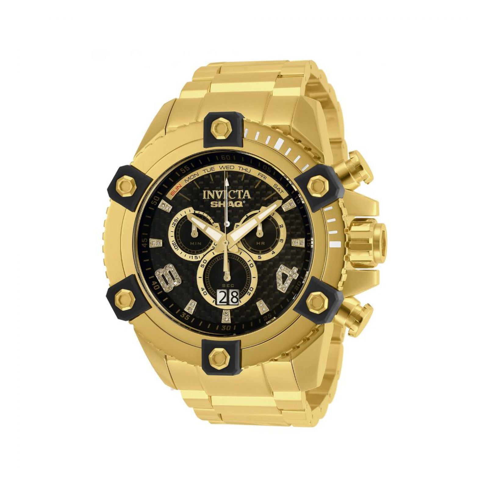 RELOJ  PARA HOMBRE INVICTA SHAQ 33726 - ORO