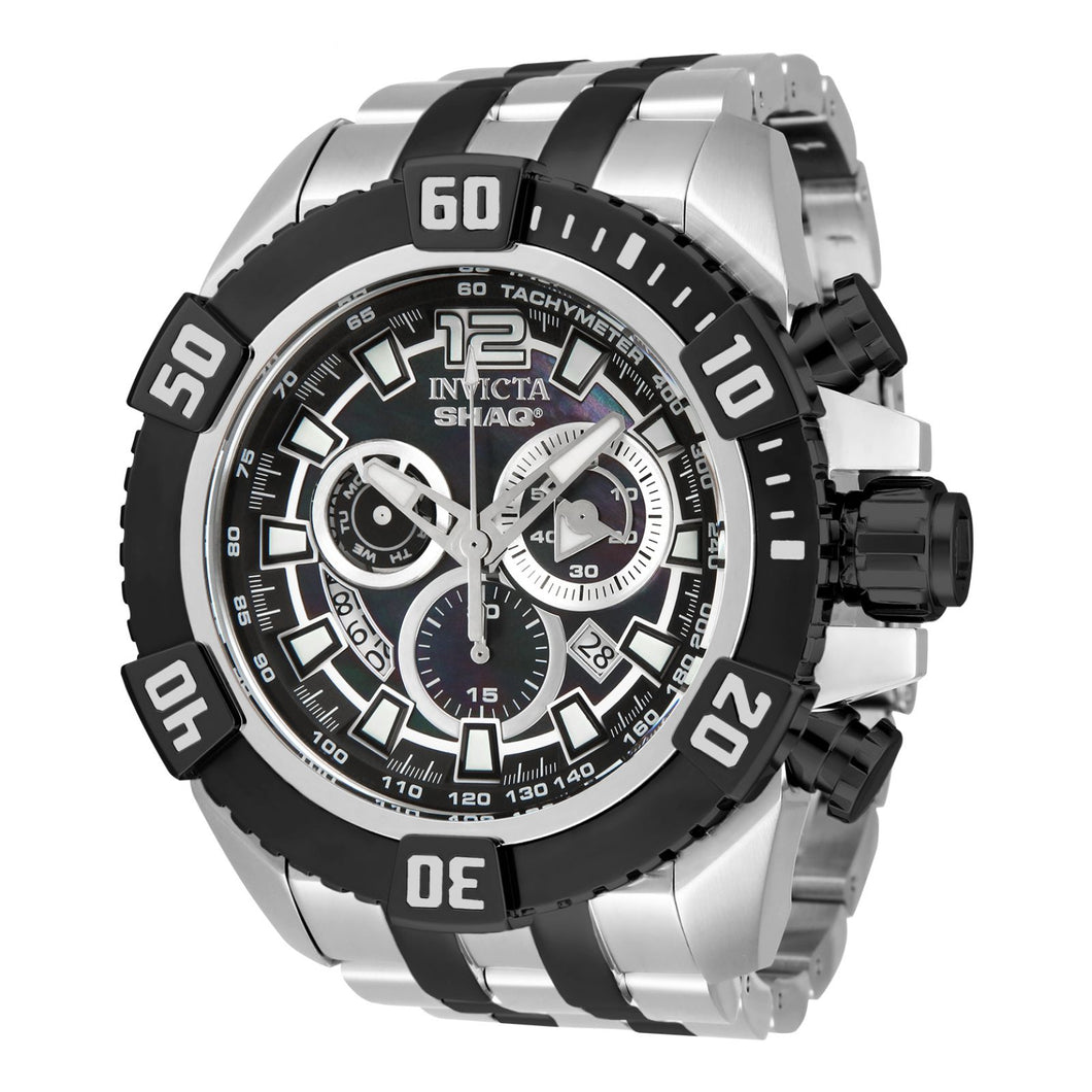 RELOJ  PARA HOMBRE INVICTA SHAQ 33768 - ACERO, NEGRO