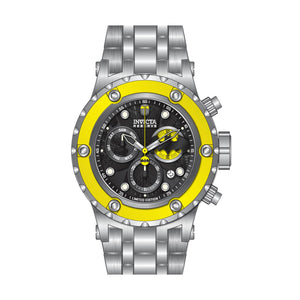 RELOJ BATMAN PARA HOMBRE INVICTA DC COMICS 33814 - NEGRO, AMARILLO