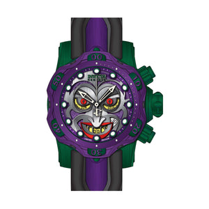 RELOJ BUFÓN PARA HOMBRE INVICTA DC COMICS 26950 - "NEGRO, MORADO, VERDE"