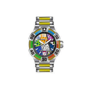 RELOJ  PARA HOMBRE INVICTA BRITTO 33945 - AZUL, VERDE, AMARILLO, NARANJA, MORADO, BLANCO, NEGRO