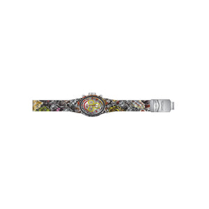 RELOJ  PARA HOMBRE INVICTA SUBAQUA 34257 - BLANCO, AMARILLO, ROJO, ANTIGUO PLATA