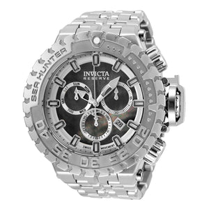 RELOJ  PARA HOMBRE INVICTA SEA HUNTER 34590 - NEGRO, PLATA