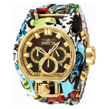 Cargar imagen en el visor de la galería, RELOJ  PARA HOMBRE INVICTA BOLT 34719 - CHAPADO EN AGUAMARINA, DORADO.